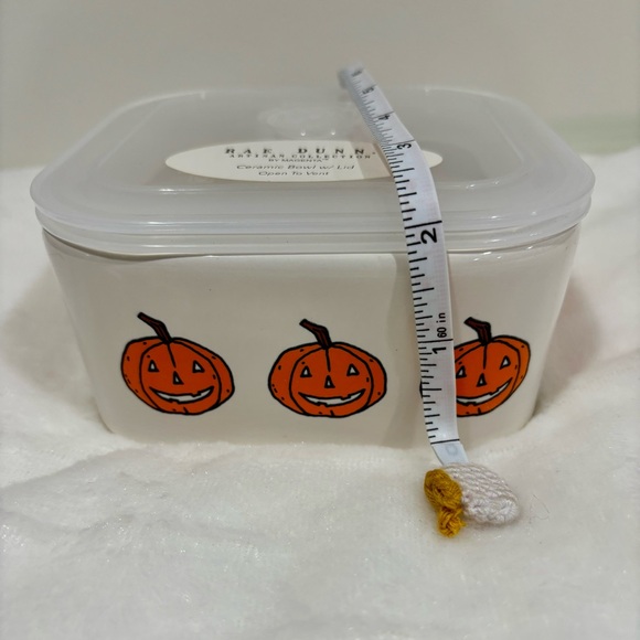 Rae Dunn Pumpkin “Spooky” Ceramic Tupperware - Picture 7 of 7